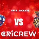 DC vs KKR Live Score starts on 3 Apr 2024, Wed, 7:30 PM IST at MA Chidambaram Stadium, Chepauk, Chennai., Chennai Here on www.cricrew.com you can find all Live,