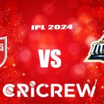 GT vs PBKS Live Score starts on 4 Apr 2024, Thur, 7:30 PM IST at MA Chidambaram Stadium, Chepauk, Chennai., Chennai Here on www.cricrew.com you can find all Liv