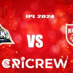 PBKS vs GT Live Score starts on 21ST Apr 2024 at Punjab Cricket Association IS Bindra Stadium, Mohali, India. Here on www.cricrew.com you can find all Live, Upc