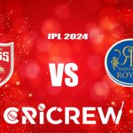 PBKS vs RR Live Score starts on Saturday, 13 April 2024 at Punjab Cricket Association IS Bindra Stadium, Mohali, India. Here on www.cricrew.com you can find all