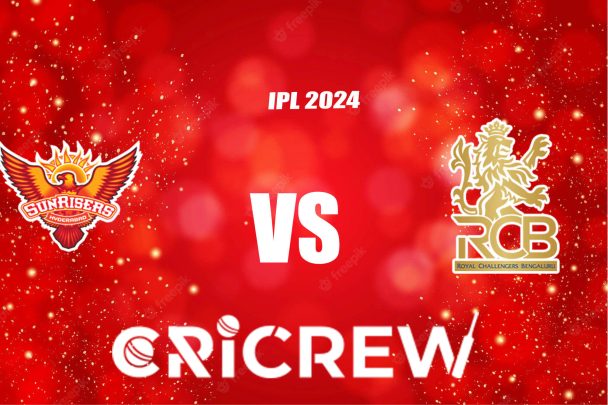 RCB vs SRH Live Score starts on 15 Apr 2024, Mon, 7:30 PM IST at Punjab Cricket Association IS Bindra Stadium, Mohali, India. Here on www.cricrew.com you can f.