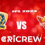 SRH vs CSK Live Score starts on 5 Apr 2024, Fri, 7:30 PM IST at Punjab Cricket Association IS Bindra Stadium, Mohali, India. Here on www.cricrew.com you can fin