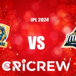 GT vs CSK Live Score starts on 10 May 2024, Fri, 7:30 PM IST at Punjab Cricket Association IS Bindra Stadium, Mohali, India. Here on www.cricrew.com you can fin