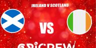 IRE vs SCO Live Score starts on 24rd May 2024 at Punjab Cricket Association IS Bindra Stadium, Mohali, India. Here on www.cricrew.com you can find all Live, Upc