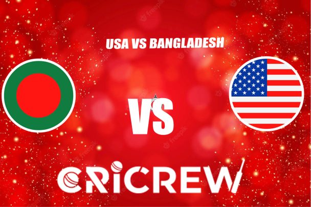 USA vs BAN Live Score starts on 23rd mayat Punjab Cricket Association at Prairie View Cricket Complex. Here on www.cricrew.com you can find all Live, Upcoming a