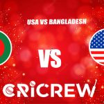 USA vs BAN Live Score starts on 21st mayat Punjab Cricket Association at Prairie View Cricket Complex. Here on www.cricrew.com you can find all Live, Upcoming a